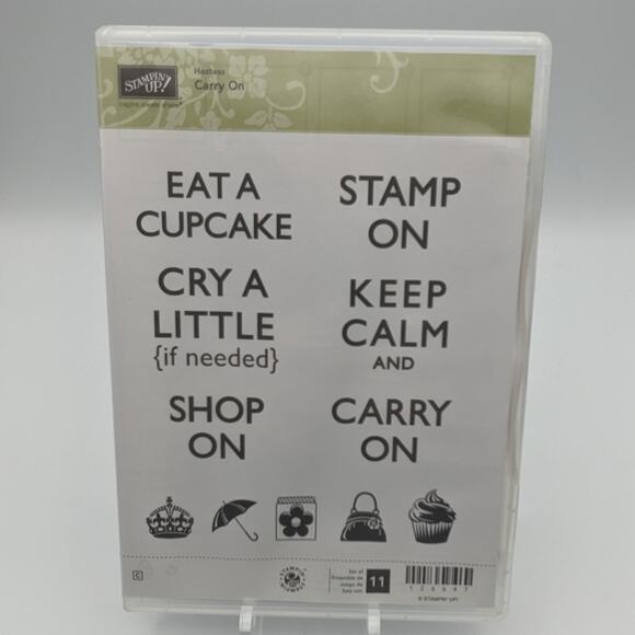 Stampin' Up! Other - Stampin Up Stamp Set CARRY ON 126647 Stamping Cardmaking DIY Crafting Papercraft